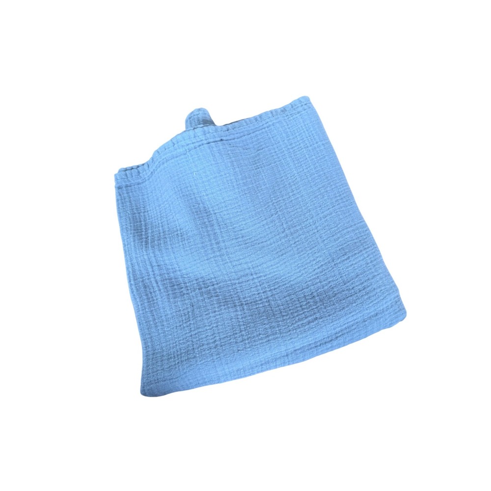 Aden + Anais‎ blue muslin swaddle blanket infant wrap